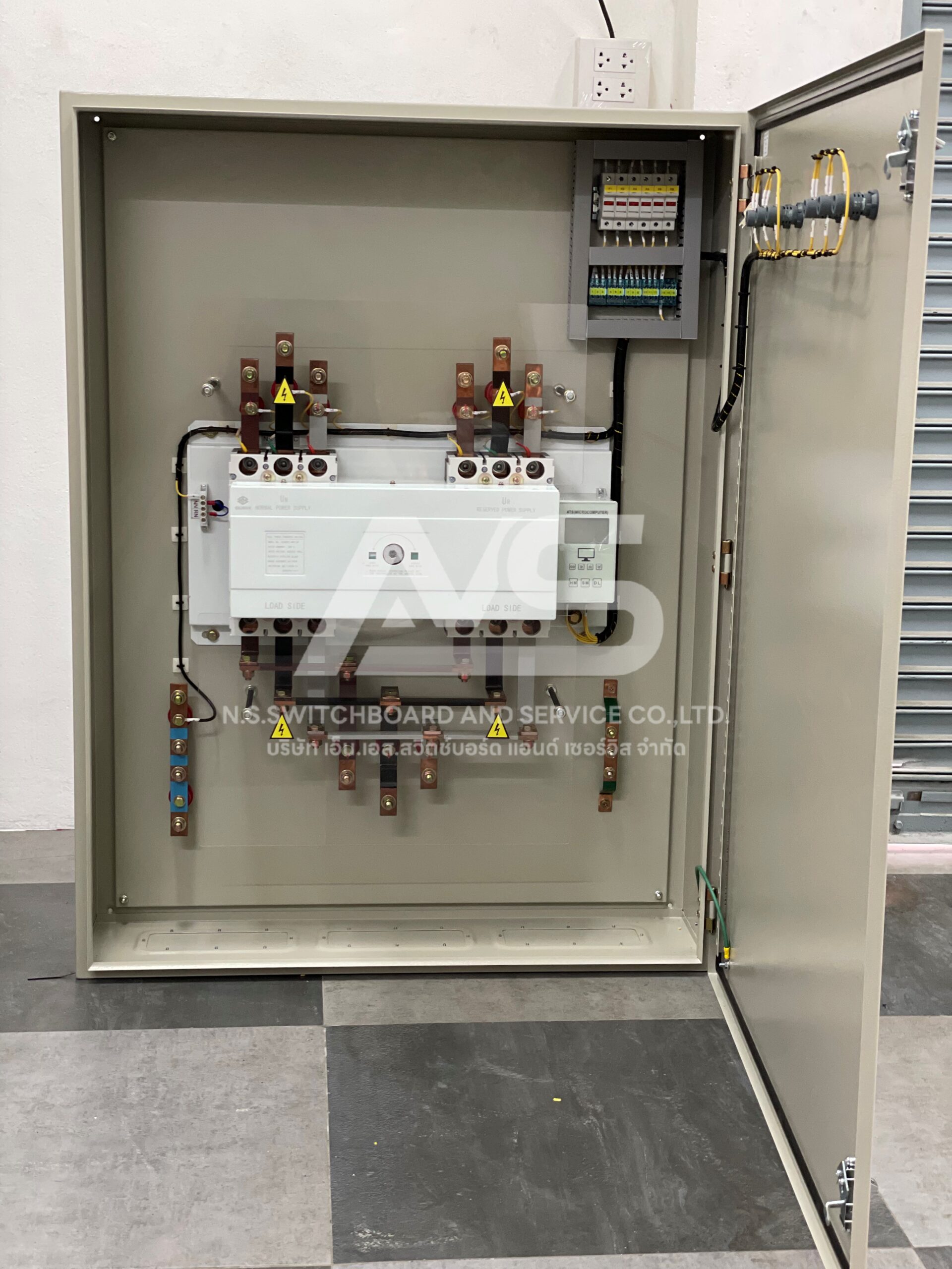 ตู้ ATS 400A - N.S.SWITCHBOARD AND SERVICE CO.,LTD