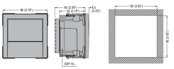 Dimensions DMG 610
