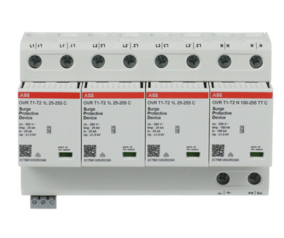 SPD-ABB (OVR T1-T2 3N 100-255 P TS)